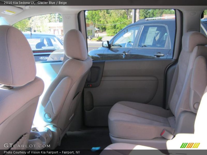 Glacier Blue / Beige 2010 Kia Sedona LX