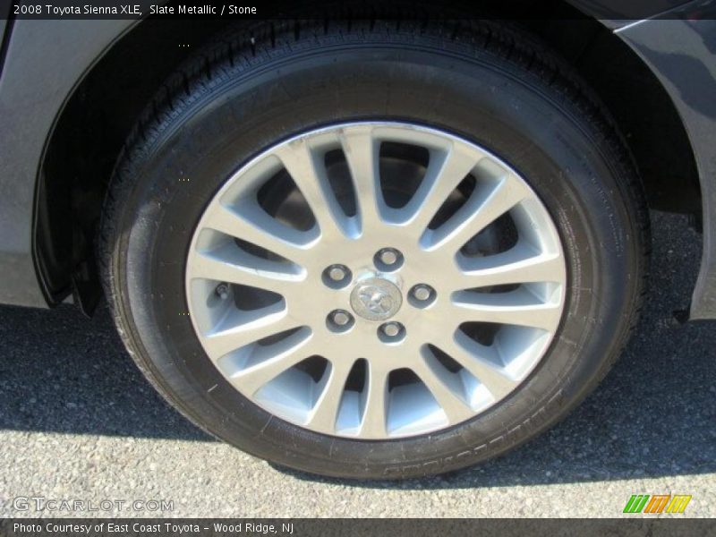 Slate Metallic / Stone 2008 Toyota Sienna XLE
