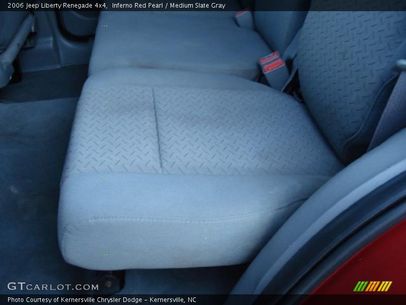 Inferno Red Pearl / Medium Slate Gray 2006 Jeep Liberty Renegade 4x4