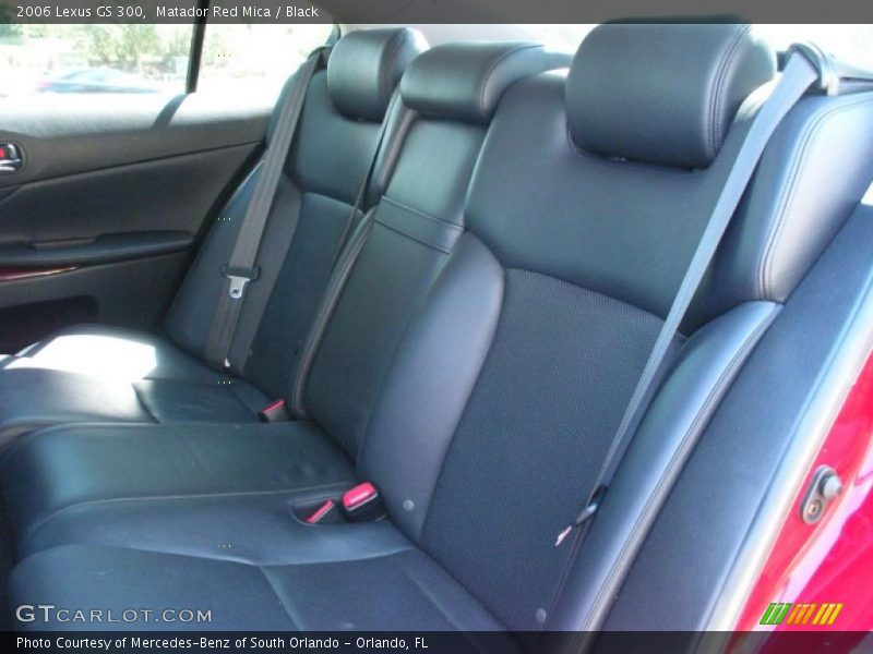 Matador Red Mica / Black 2006 Lexus GS 300