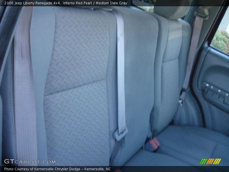 Inferno Red Pearl / Medium Slate Gray 2006 Jeep Liberty Renegade 4x4