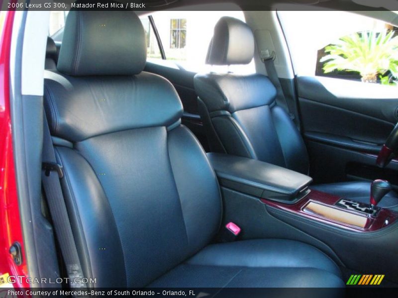 Matador Red Mica / Black 2006 Lexus GS 300