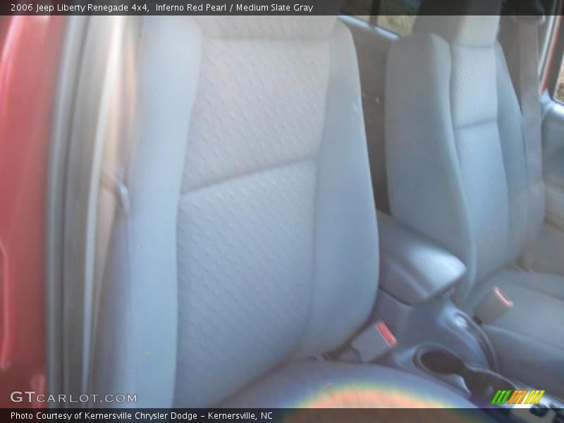 Inferno Red Pearl / Medium Slate Gray 2006 Jeep Liberty Renegade 4x4