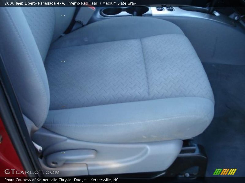 Inferno Red Pearl / Medium Slate Gray 2006 Jeep Liberty Renegade 4x4