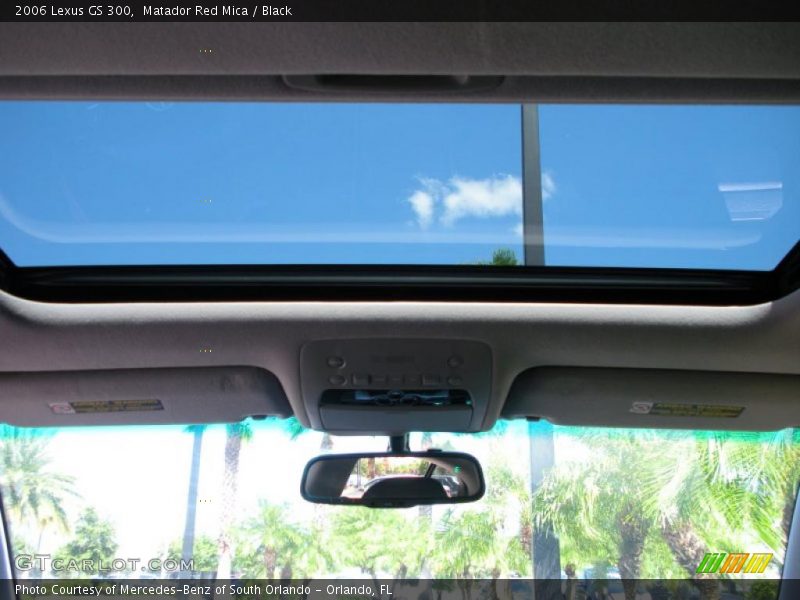 Matador Red Mica / Black 2006 Lexus GS 300
