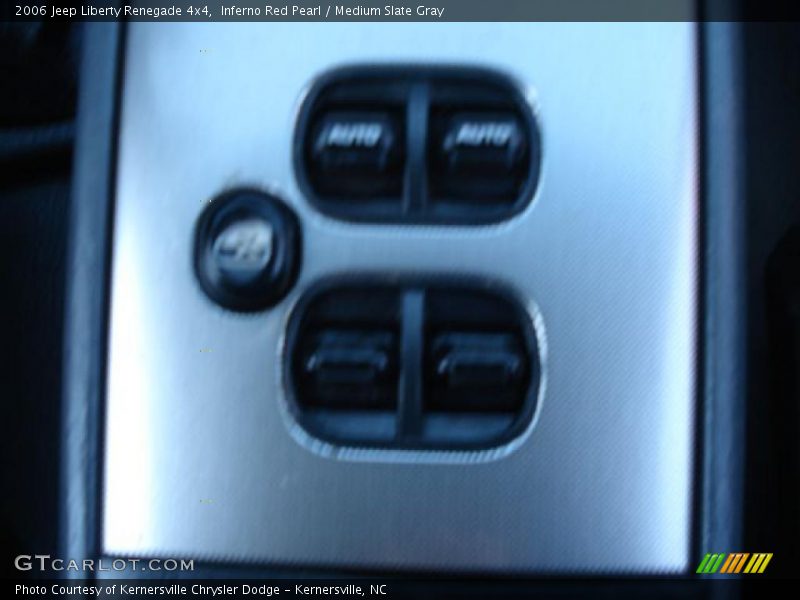 Inferno Red Pearl / Medium Slate Gray 2006 Jeep Liberty Renegade 4x4