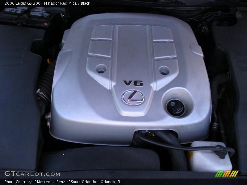 Matador Red Mica / Black 2006 Lexus GS 300