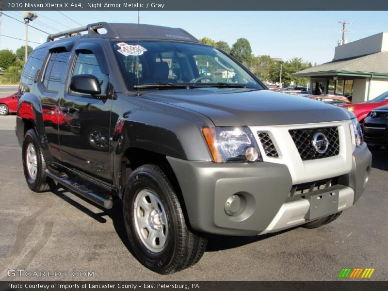 Night Armor Metallic / Gray 2010 Nissan Xterra X 4x4