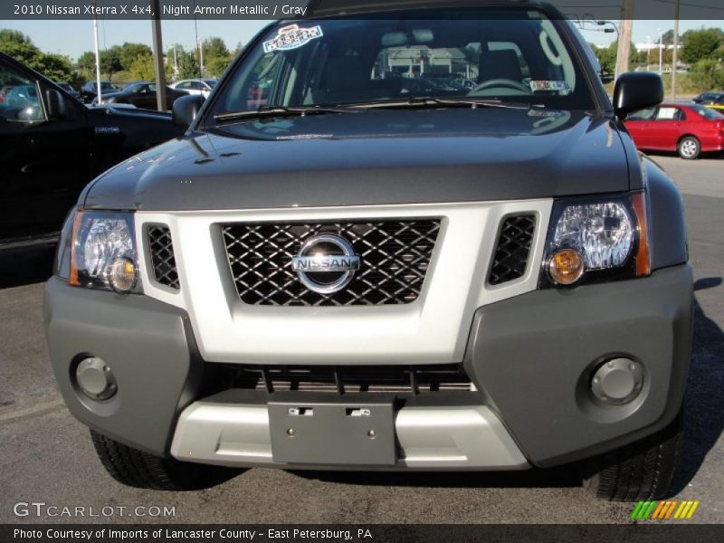 Night Armor Metallic / Gray 2010 Nissan Xterra X 4x4