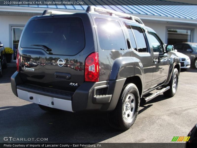 Night Armor Metallic / Gray 2010 Nissan Xterra X 4x4