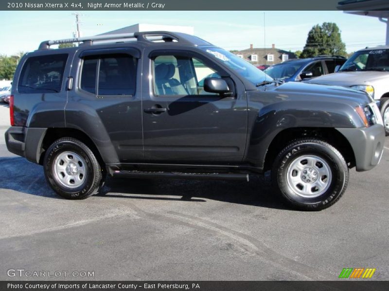 Night Armor Metallic / Gray 2010 Nissan Xterra X 4x4