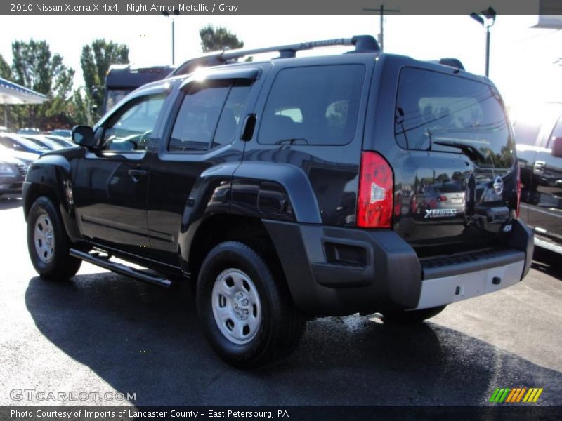 Night Armor Metallic / Gray 2010 Nissan Xterra X 4x4