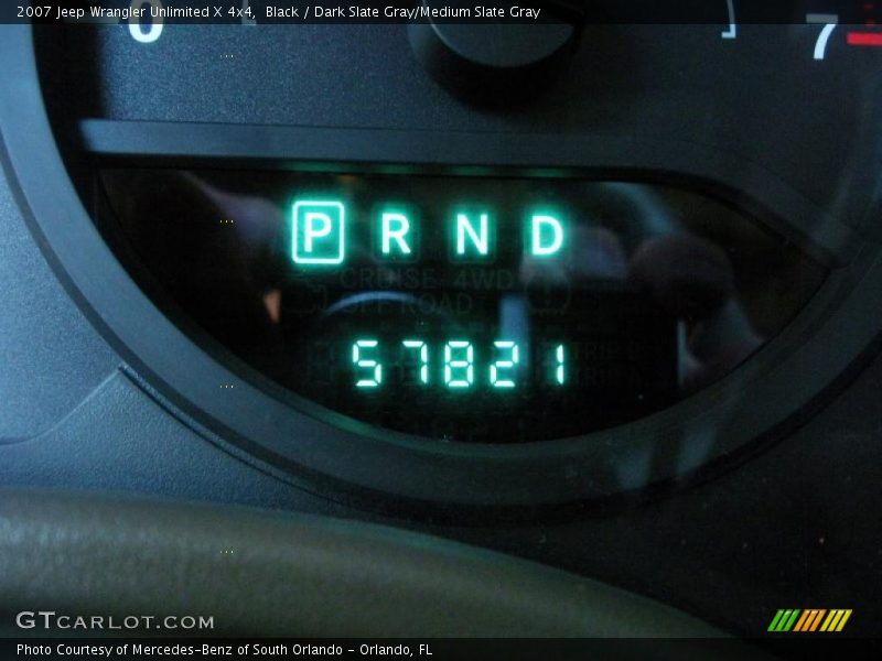 Black / Dark Slate Gray/Medium Slate Gray 2007 Jeep Wrangler Unlimited X 4x4