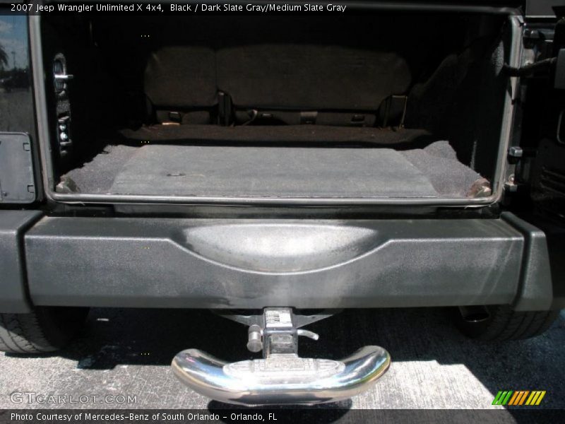 Black / Dark Slate Gray/Medium Slate Gray 2007 Jeep Wrangler Unlimited X 4x4