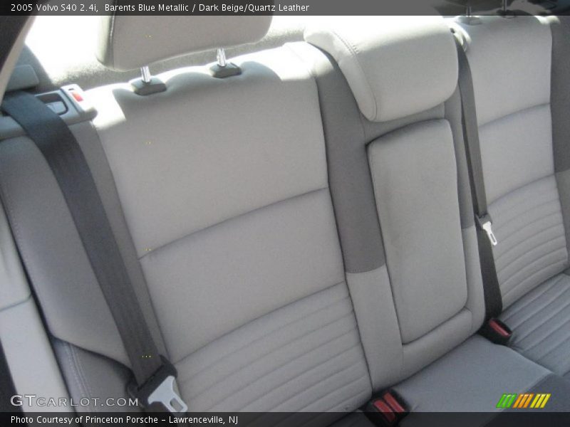 Barents Blue Metallic / Dark Beige/Quartz Leather 2005 Volvo S40 2.4i