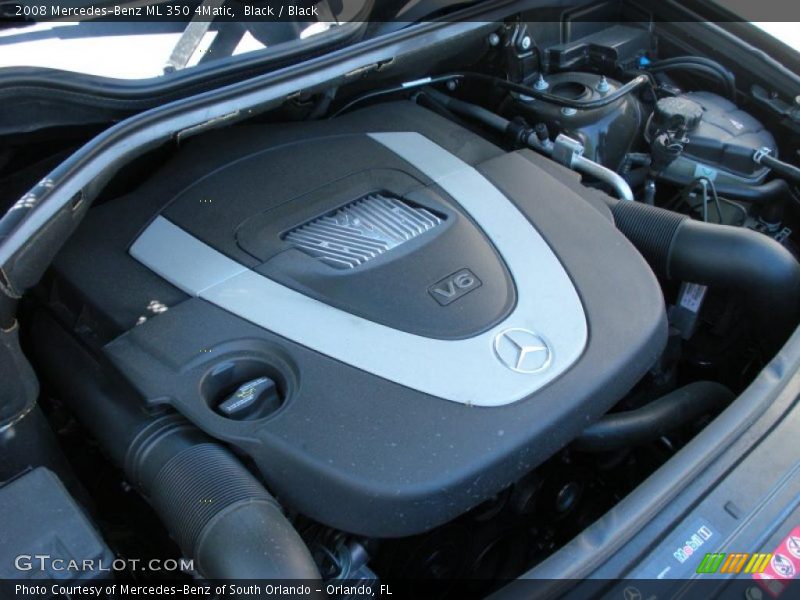 Black / Black 2008 Mercedes-Benz ML 350 4Matic