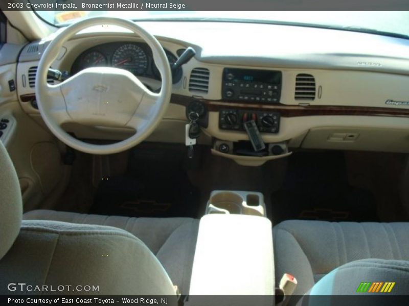 Bronzemist Metallic / Neutral Beige 2003 Chevrolet Impala