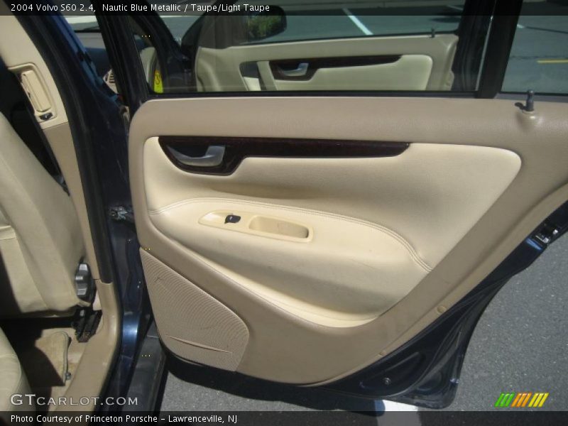 Nautic Blue Metallic / Taupe/Light Taupe 2004 Volvo S60 2.4