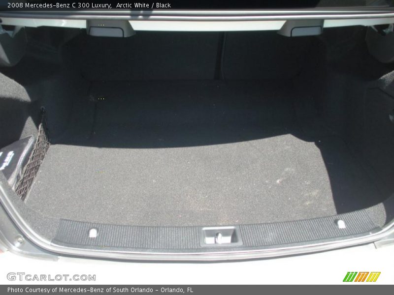 Arctic White / Black 2008 Mercedes-Benz C 300 Luxury