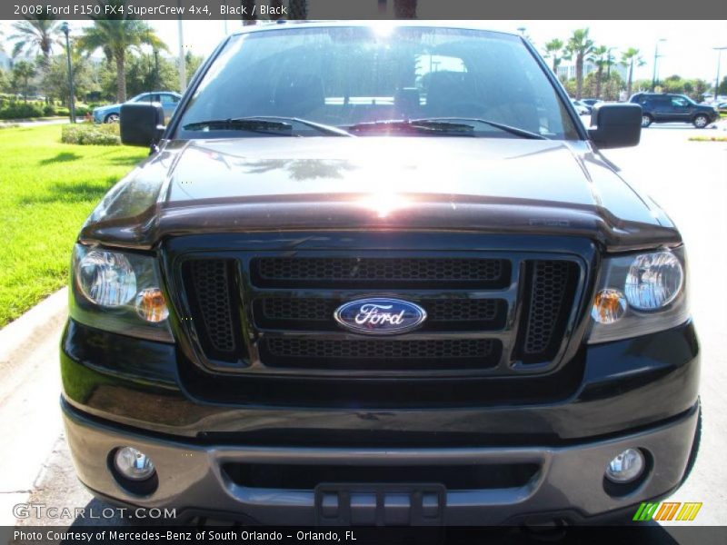 Black / Black 2008 Ford F150 FX4 SuperCrew 4x4