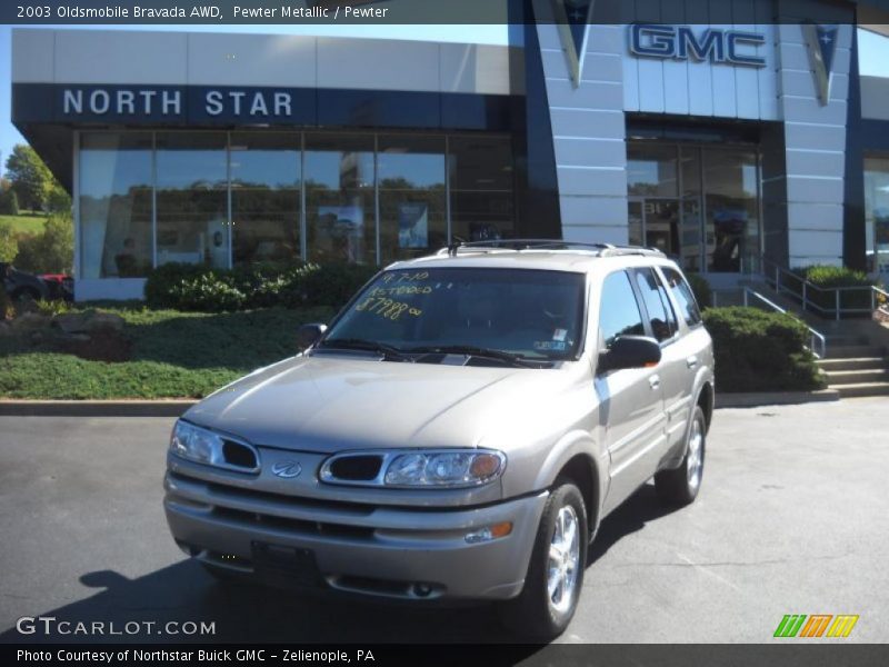Pewter Metallic / Pewter 2003 Oldsmobile Bravada AWD