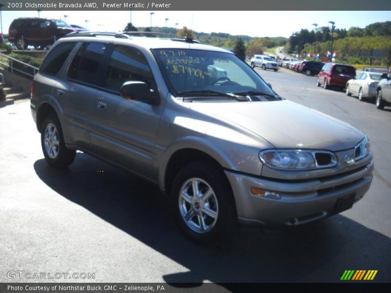 Pewter Metallic / Pewter 2003 Oldsmobile Bravada AWD