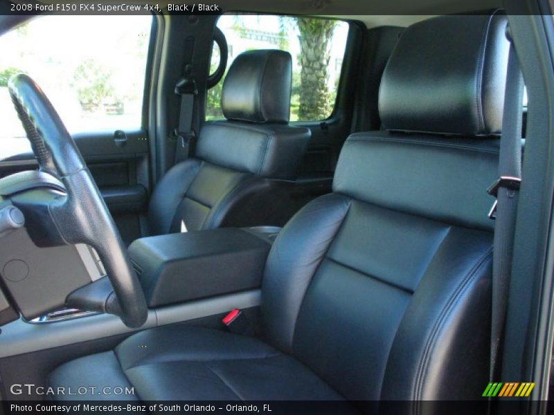 Black / Black 2008 Ford F150 FX4 SuperCrew 4x4