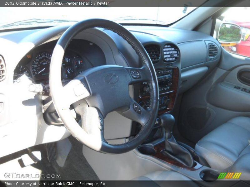 Pewter Metallic / Pewter 2003 Oldsmobile Bravada AWD
