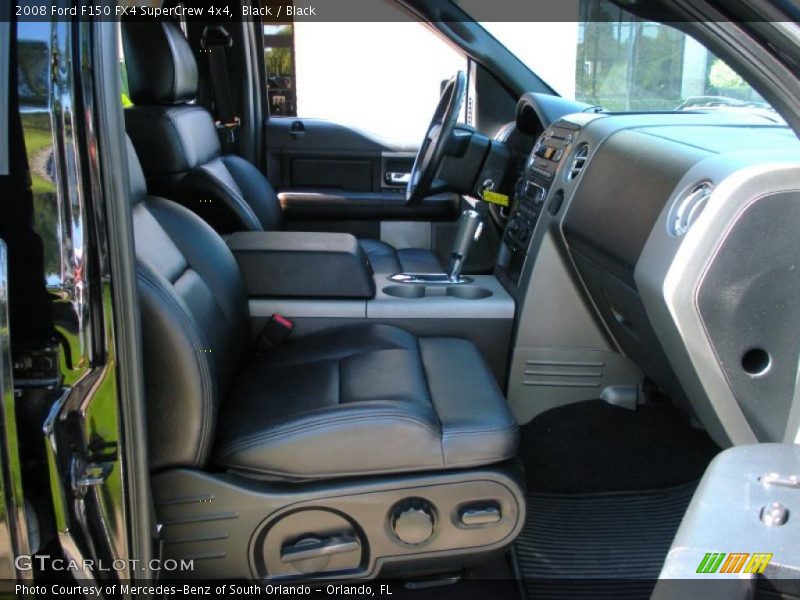 Black / Black 2008 Ford F150 FX4 SuperCrew 4x4