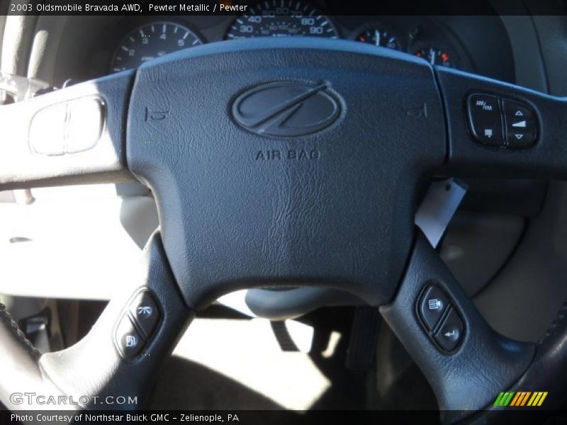 Pewter Metallic / Pewter 2003 Oldsmobile Bravada AWD