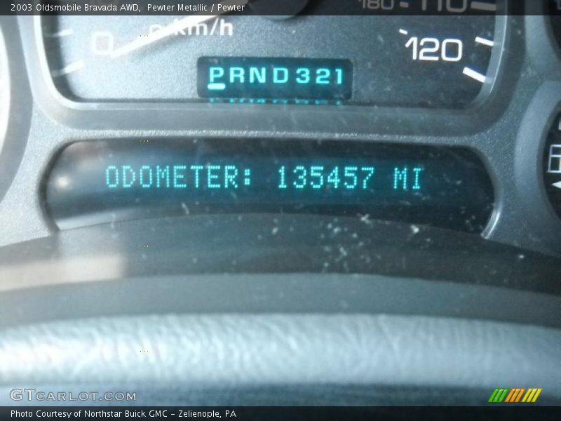 Pewter Metallic / Pewter 2003 Oldsmobile Bravada AWD