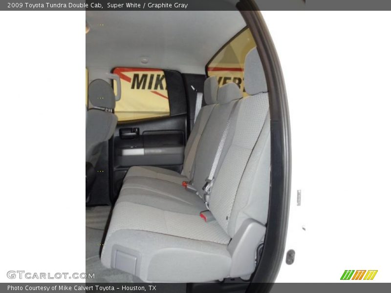 Super White / Graphite Gray 2009 Toyota Tundra Double Cab