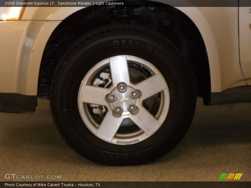 Sandstone Metallic / Light Cashmere 2008 Chevrolet Equinox LT