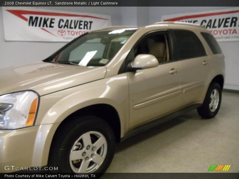 Sandstone Metallic / Light Cashmere 2008 Chevrolet Equinox LT