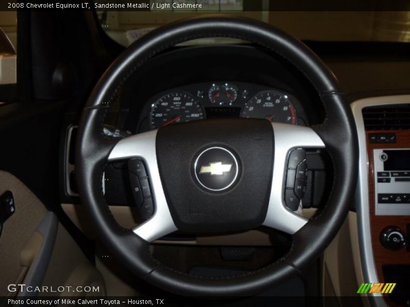 Sandstone Metallic / Light Cashmere 2008 Chevrolet Equinox LT