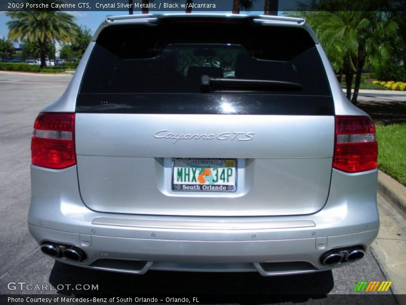 Crystal Silver Metallic / Black w/Alcantara 2009 Porsche Cayenne GTS