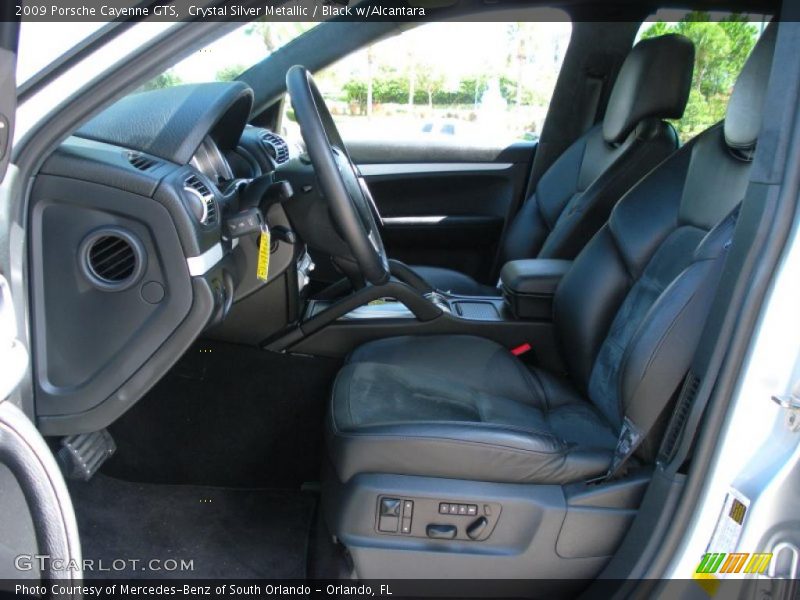 Crystal Silver Metallic / Black w/Alcantara 2009 Porsche Cayenne GTS