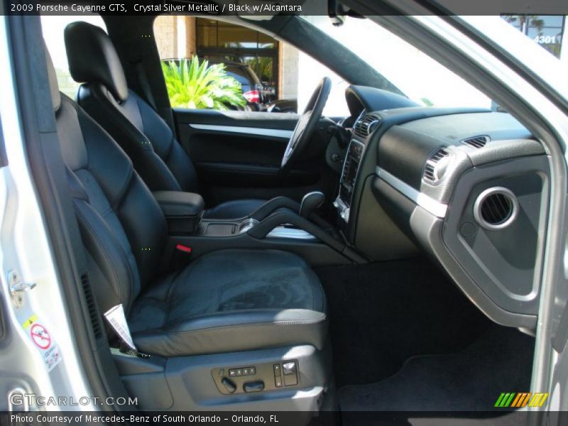 Crystal Silver Metallic / Black w/Alcantara 2009 Porsche Cayenne GTS