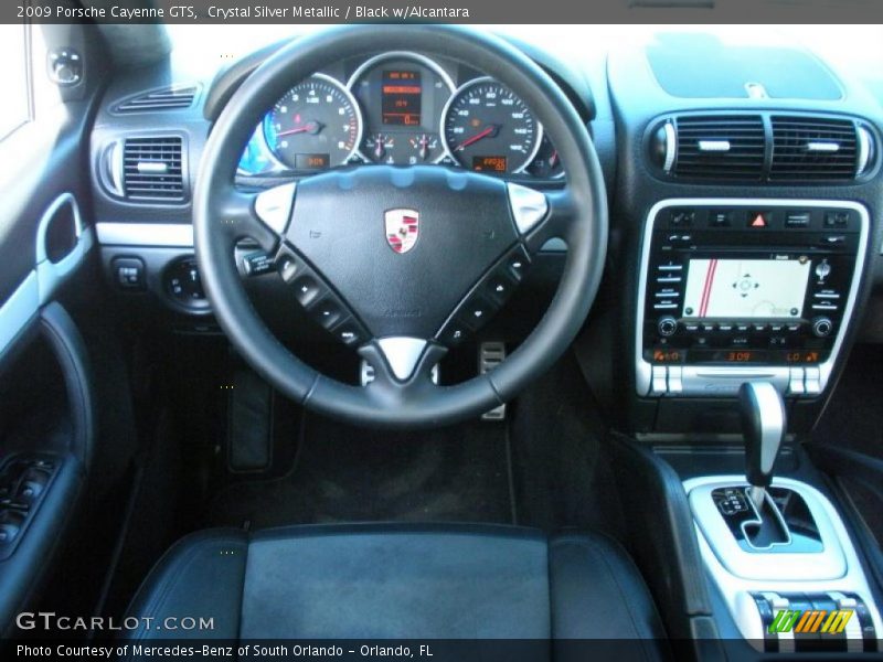 Crystal Silver Metallic / Black w/Alcantara 2009 Porsche Cayenne GTS