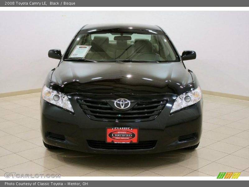 Black / Bisque 2008 Toyota Camry LE