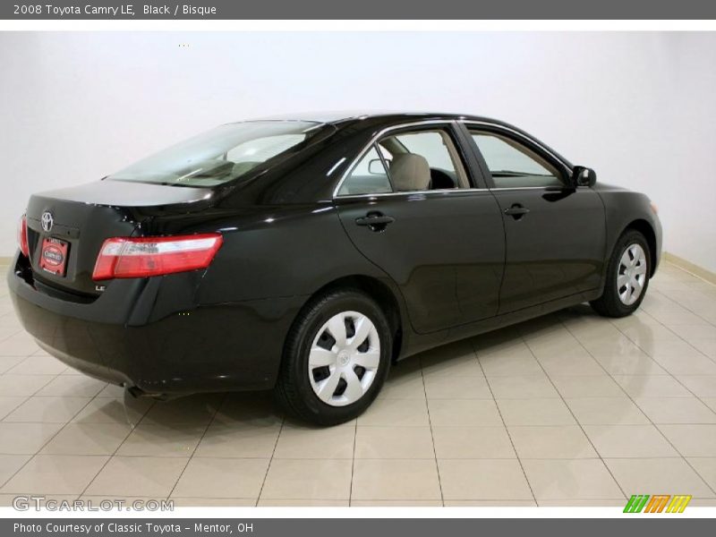 Black / Bisque 2008 Toyota Camry LE