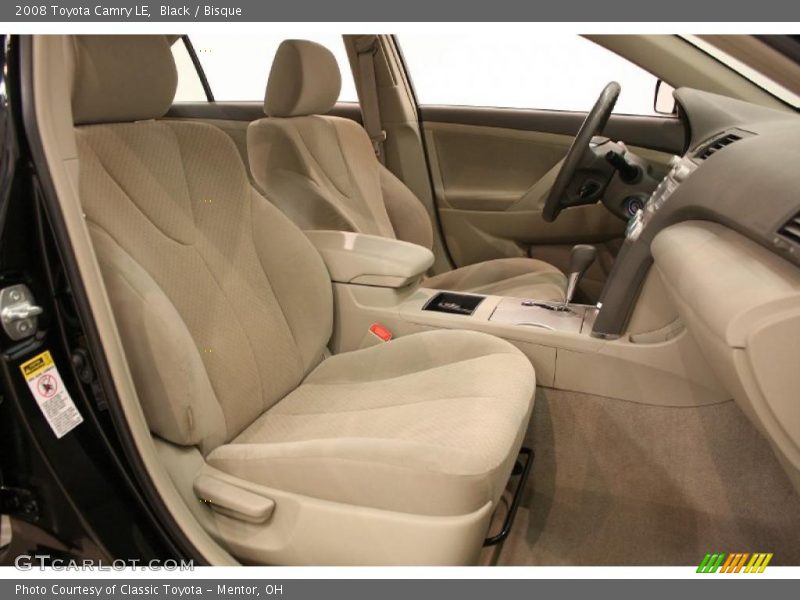 Black / Bisque 2008 Toyota Camry LE