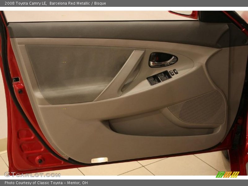 Barcelona Red Metallic / Bisque 2008 Toyota Camry LE