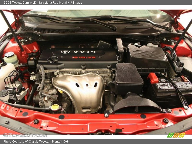 Barcelona Red Metallic / Bisque 2008 Toyota Camry LE
