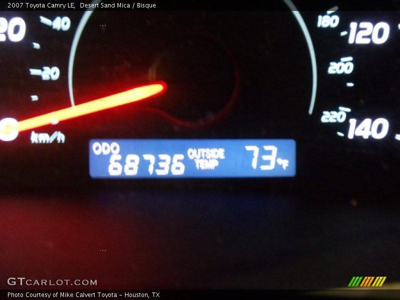 Desert Sand Mica / Bisque 2007 Toyota Camry LE