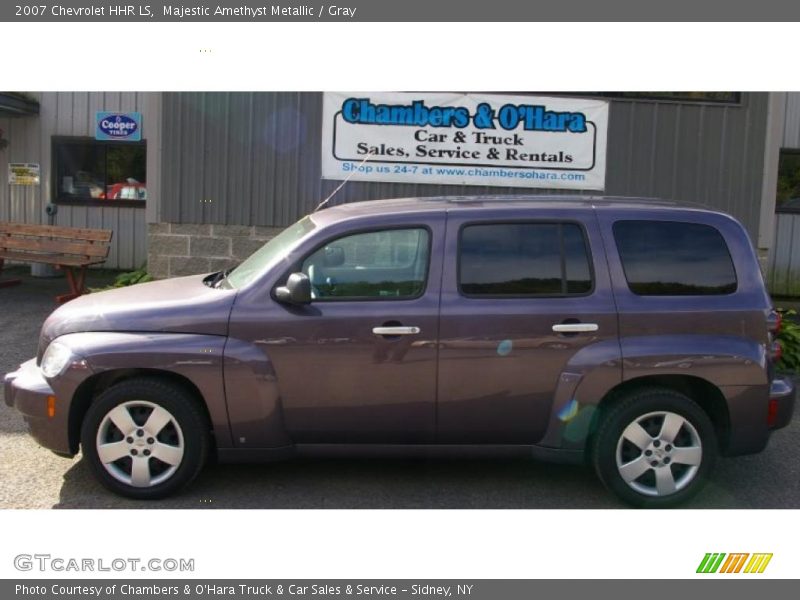 Majestic Amethyst Metallic / Gray 2007 Chevrolet HHR LS