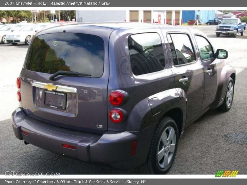 Majestic Amethyst Metallic / Gray 2007 Chevrolet HHR LS