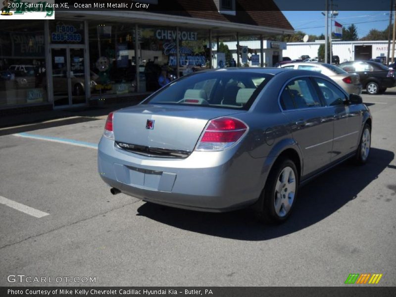 Ocean Mist Metallic / Gray 2007 Saturn Aura XE