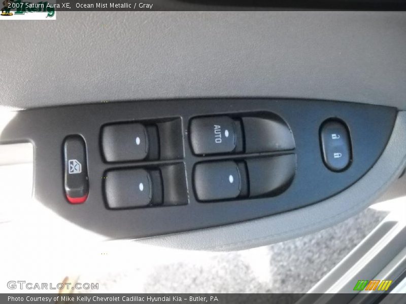 Ocean Mist Metallic / Gray 2007 Saturn Aura XE