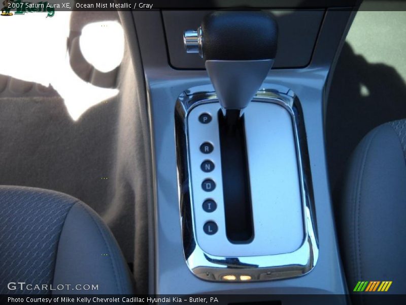 Ocean Mist Metallic / Gray 2007 Saturn Aura XE